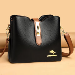 Soft Leather Women's Handbags High Small Shoulder Bags Ladies Crossbody Bags
