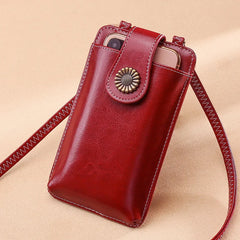 Women's Mini Leather Shoulder Messenger Bag