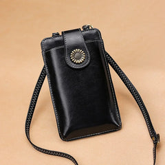 Women's Mini Leather Shoulder Messenger Bag