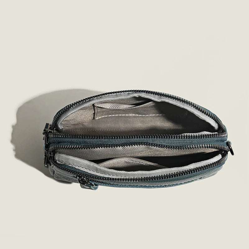 Women's Leather Shoulder Bag Crossbody Messenger Pack Clutch Phone Bags