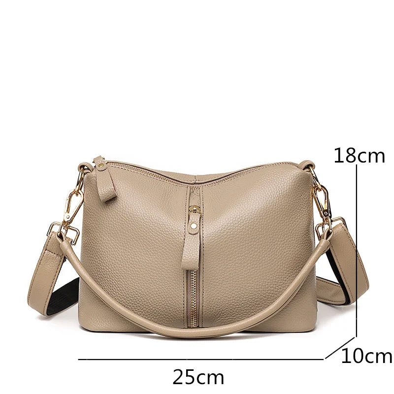 Small Leather Shoulder Bag High Quality Crossbody Tote