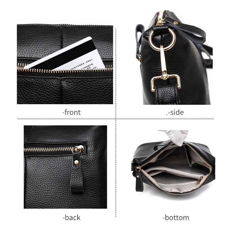 Small Leather Shoulder Bag High Quality Crossbody Tote