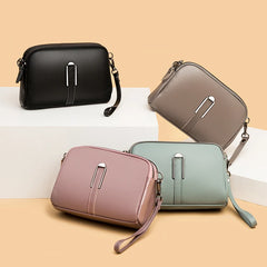 Leather Clutches Wallets Phone Bags Women Messenger Bags