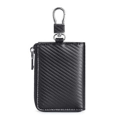 Leather Cowhide Key Bag Household Door Keychain Bag - Christmas Gift