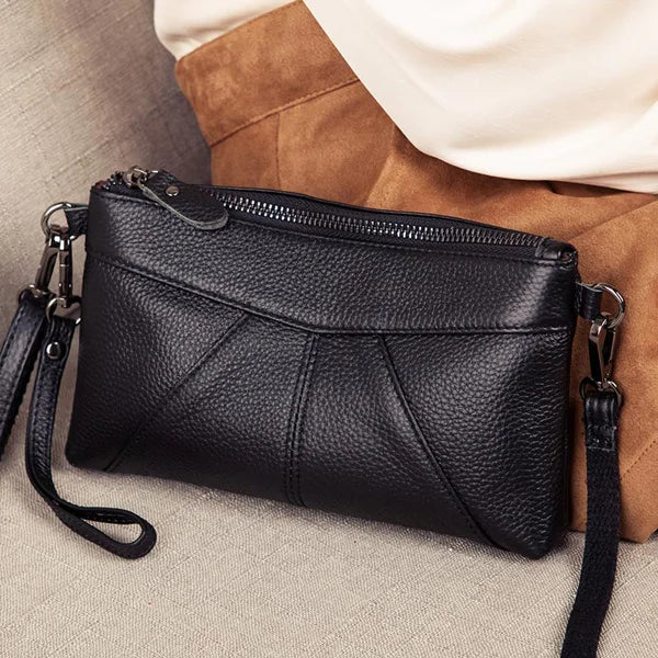 Small Leather Crossbody Bag for Women Ladies Shoulder Purse Clutch