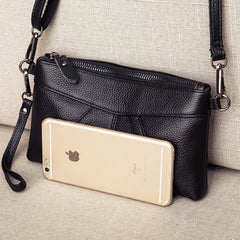 Small Leather Crossbody Bag for Women Ladies Shoulder Purse Clutch
