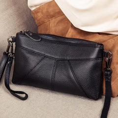 Small Leather Crossbody Bag for Women Ladies Shoulder Purse Clutch