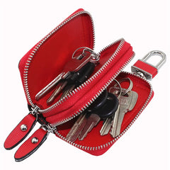 Leather Key Wallet Men & Women Car Key Bag