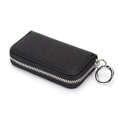 Leather Key Wallets Unisex Key Bag Multifunction Keys Organizer
