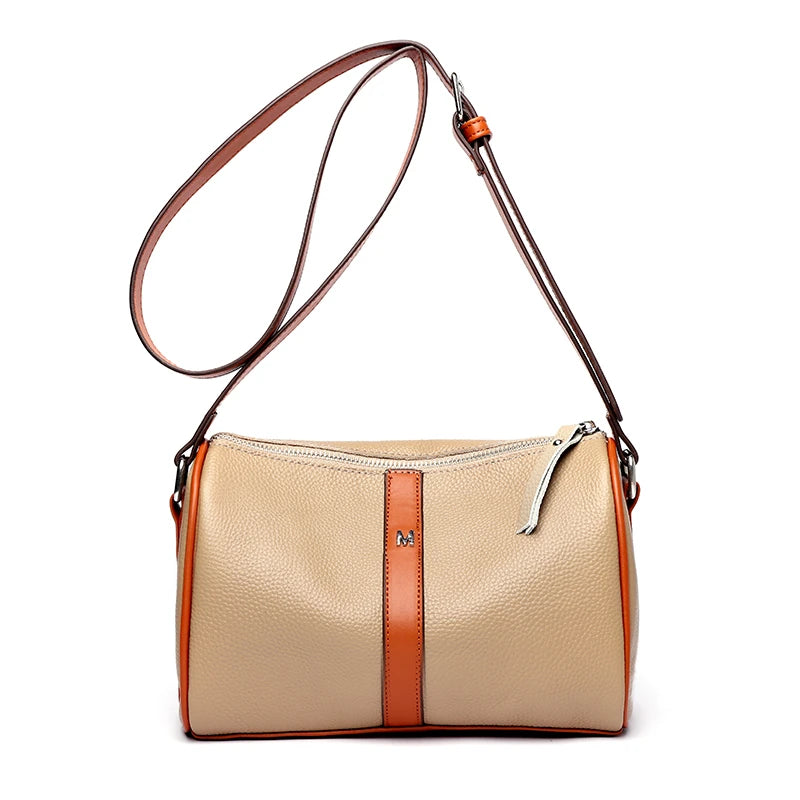 Large Capacity Leather Shoulder Crossbody Bag