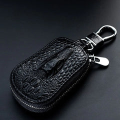 Leather Key Bag Keychain Holder for Car Keys