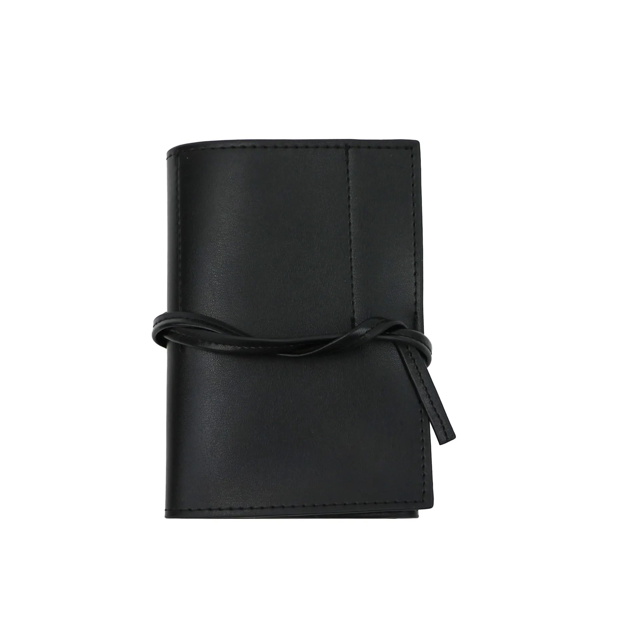 Leather Organizer Bag Travel Cable Storage Roll