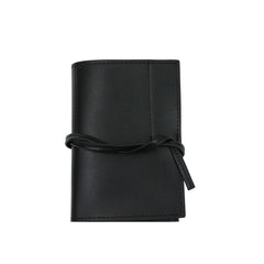 Leather Organizer Bag Travel Cable Storage Roll