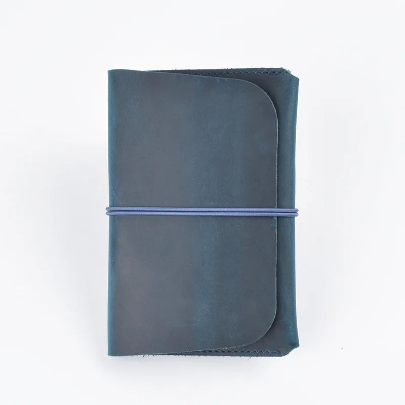 Vintage Leather Passport Cover for Men
