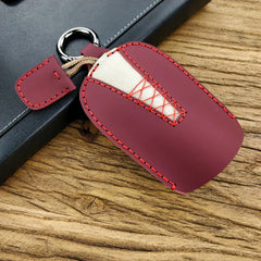 Leather Princess Car Keychain Key Holder Women Key Bag