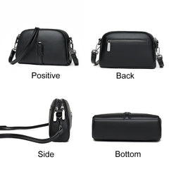 Leather Shoulder Bag Cowhide Women Bag Lady Messenger Bag