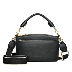 High Cow Leather Women's Handbag Small Female Messenger Bag