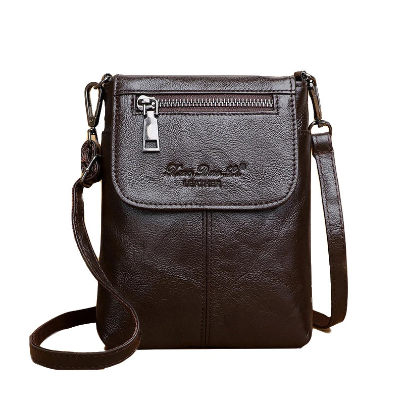 Leather Small Ladies Crossbody Bags For Women Casual Shoulder Messenger Bags Fem