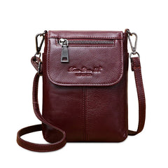 Leather Small Ladies Crossbody Bags For Women Casual Shoulder Messenger Bags Fem