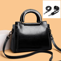 Vintage Oil Wax Leather Women Bag Tote Bag for Women