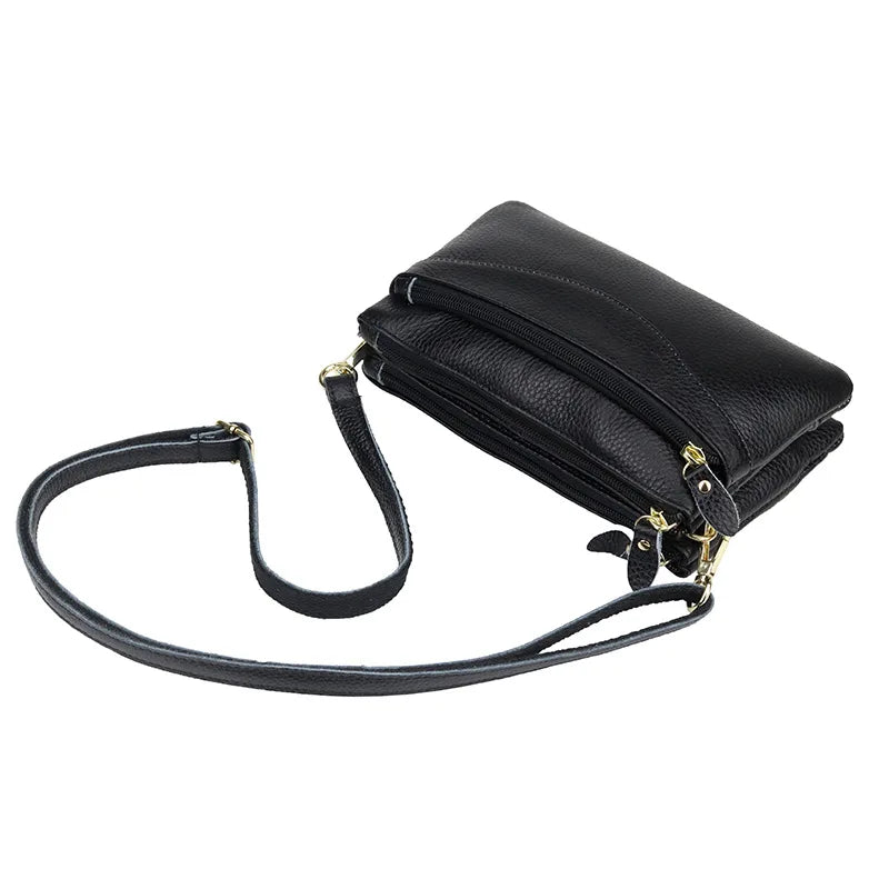 Small Leather Women Crossbody Bag Shoulder Handbag Casual Clutch Purse