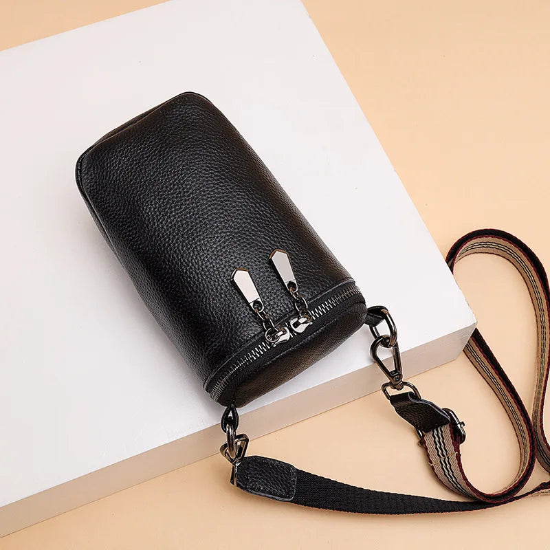 Leather Women Shoulder Bags Brands Mini Female Mobile Phone Bag High Women Handb