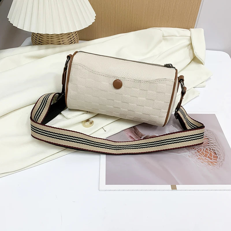 Multi-Layer Crossbody Bag for Women Soft Leather Shoulder Messenger Bag