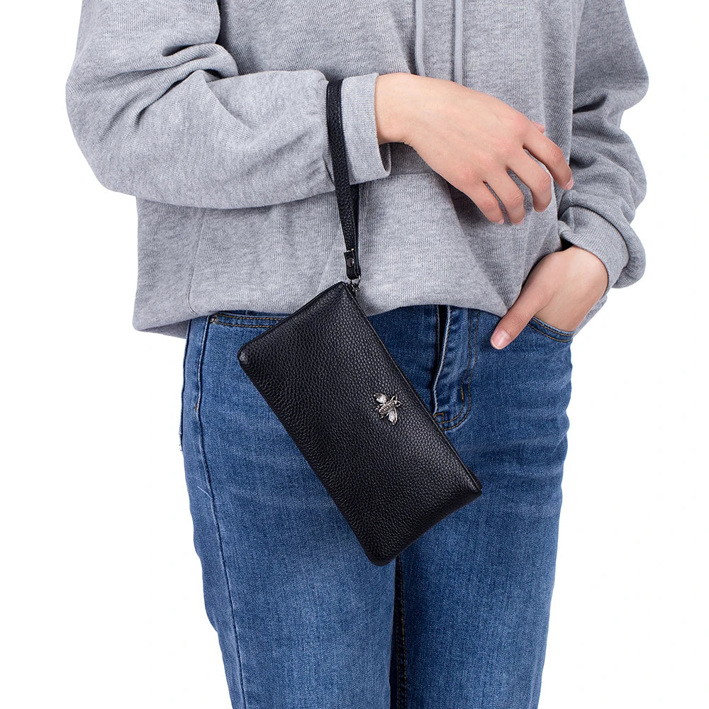 Leather Women Wallets Multifunction Long Zipper Purse
