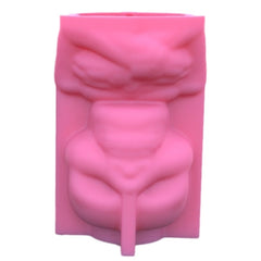 Geometric Halloween Skull Silicone Mold for Succulent Plant Pot