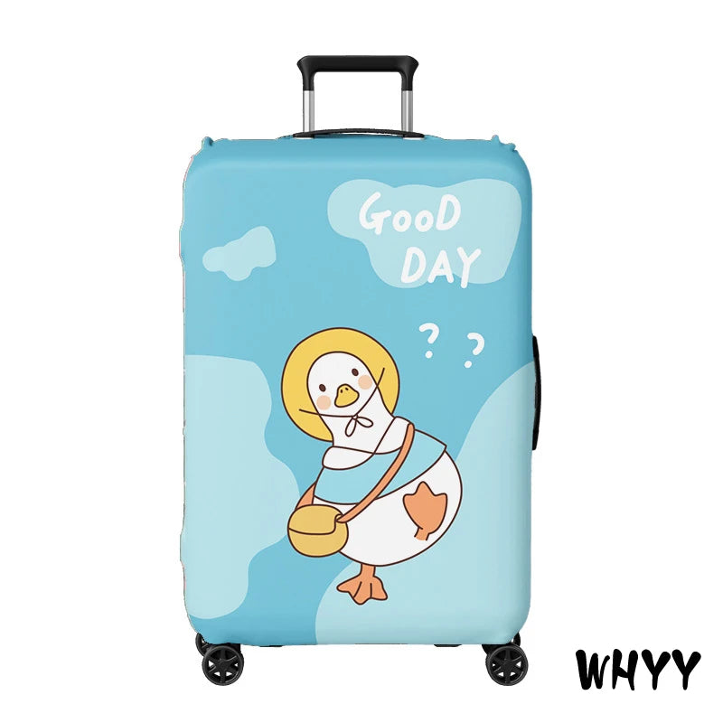 Geometry Luggage Cover Thicker Protective Cover 18-32 Inch Travel