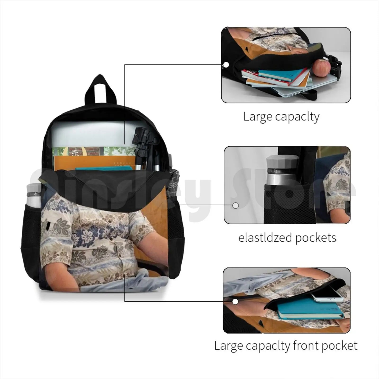 Gibby Icarly Outdoor Hiking Backpack Climbing Bag