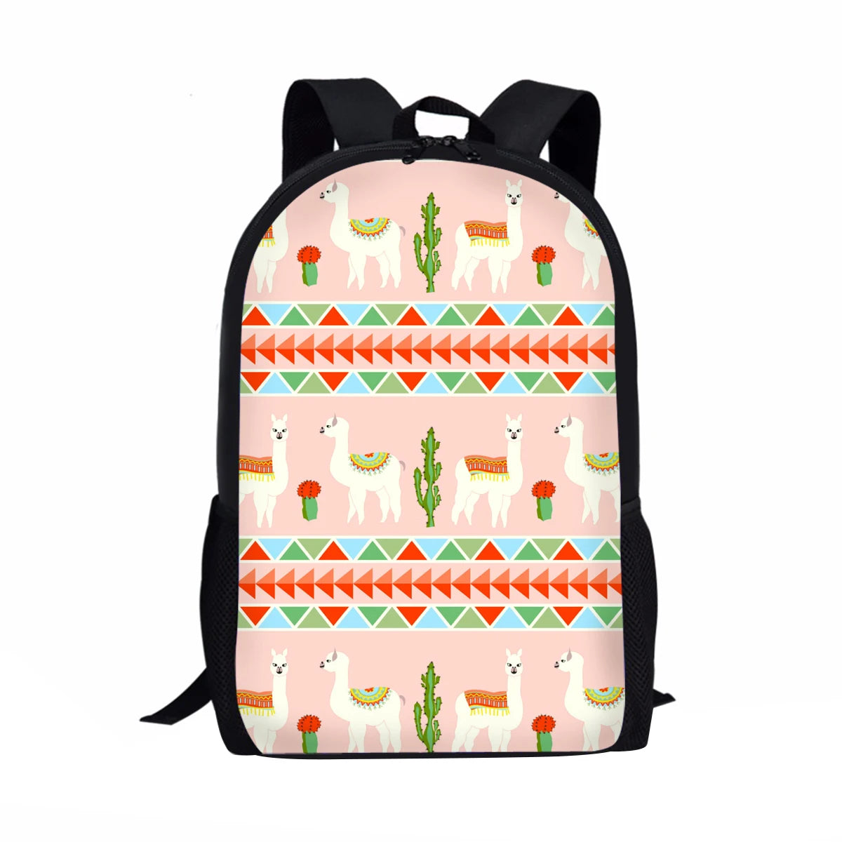 Alpaca Print Schoolbag Backpack for Children