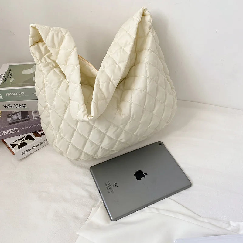 Girl's Down Jacket Bag Women's Large Capacity Messenger Bag