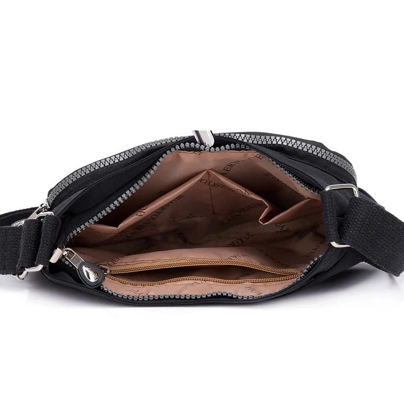 Women Messenger Bag Waterproof Nylon Crossbody Purses