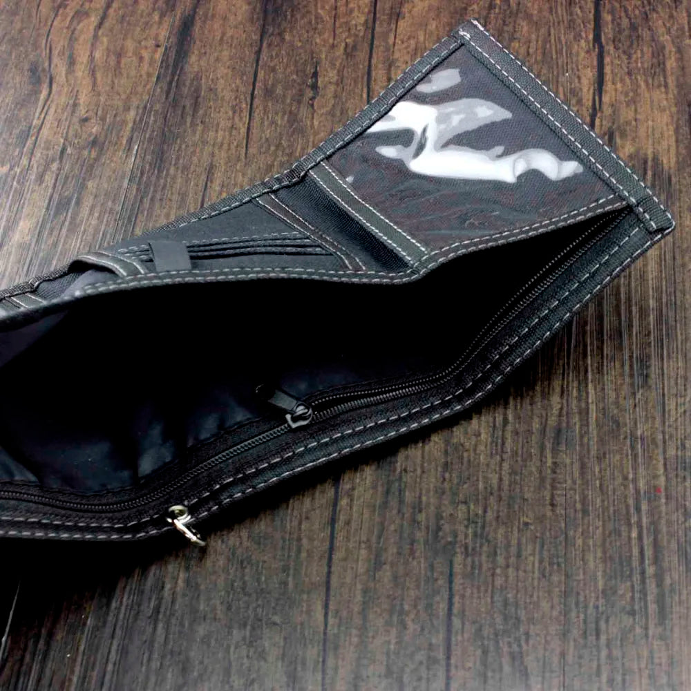 Girls Starry sky Trifold wallet with Chain