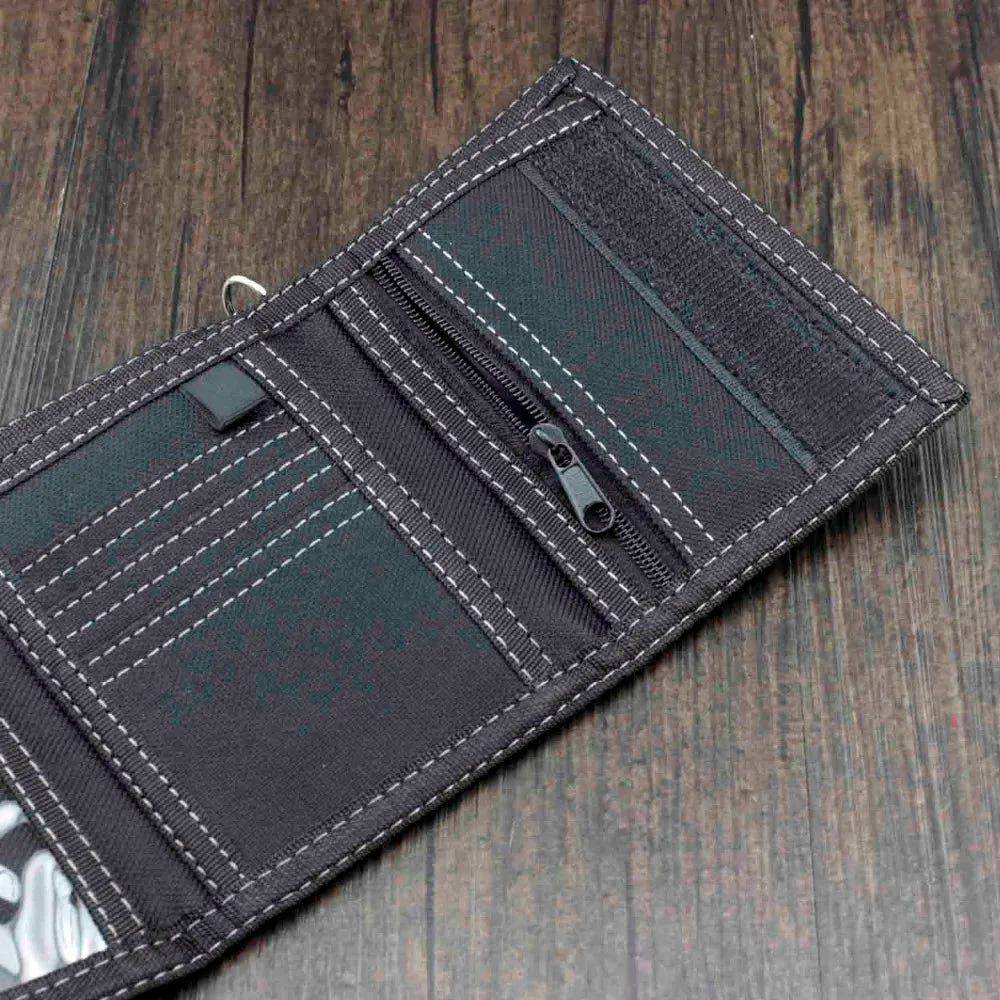 Girls Starry sky Trifold wallet with Chain