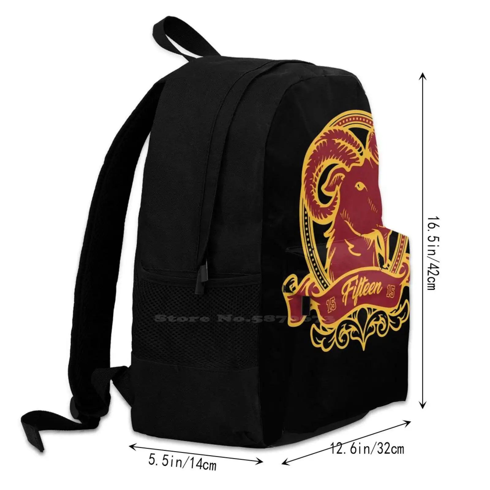Kansas City Chiefs MVP Sports Backpack - Goat 15 Arrivals Satchel Schoolbag Bag