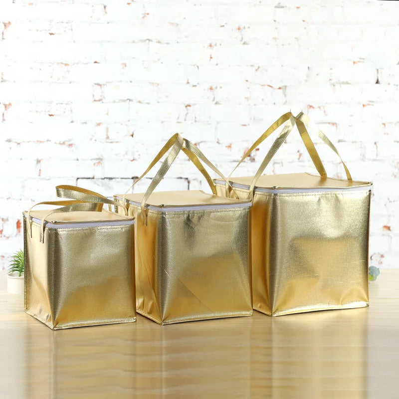 Insulated Bag Thermal Cooler Picnic Foldable Ice Pack Portable Cake Carrier