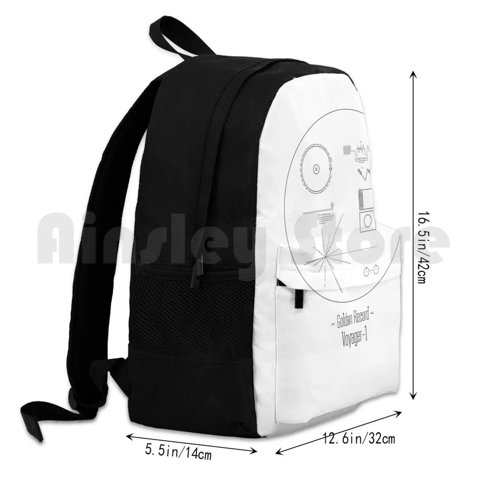Golden Record-1 Outdoor Hiking Backpack Riding Climbing Sports Bag