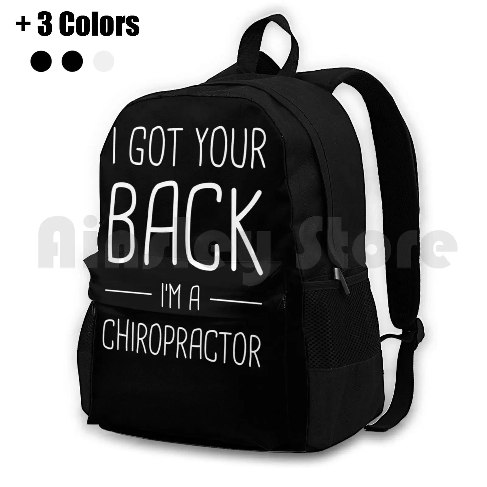 Funny Chiropractor Backpack for Outdoor Activities