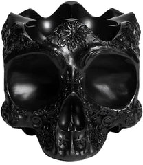 Gothic Skeleton Egg Holder Resin Craft Halloween Skull Rack
