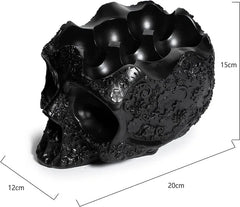 Gothic Skeleton Egg Holder Resin Craft Halloween Skull Rack