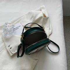 Green Chain Shoulder Bag Retro Tote Female Bag