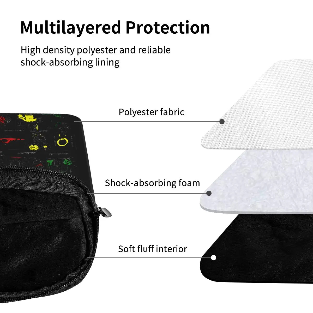 13-15 Inch Waterproof Laptop Bag, Briefcase Protective Cover