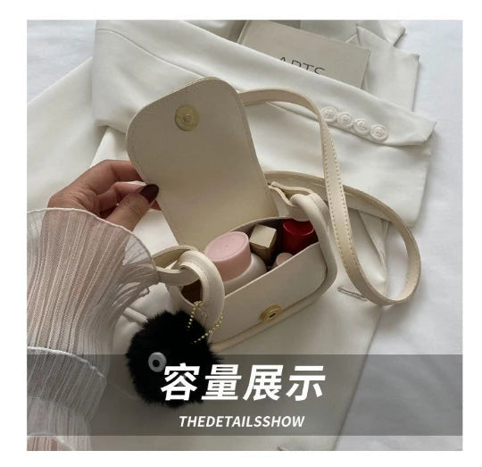 Green Summer Girl Small Woman Messenger Mini Key Cosmetic Shoulder Bag