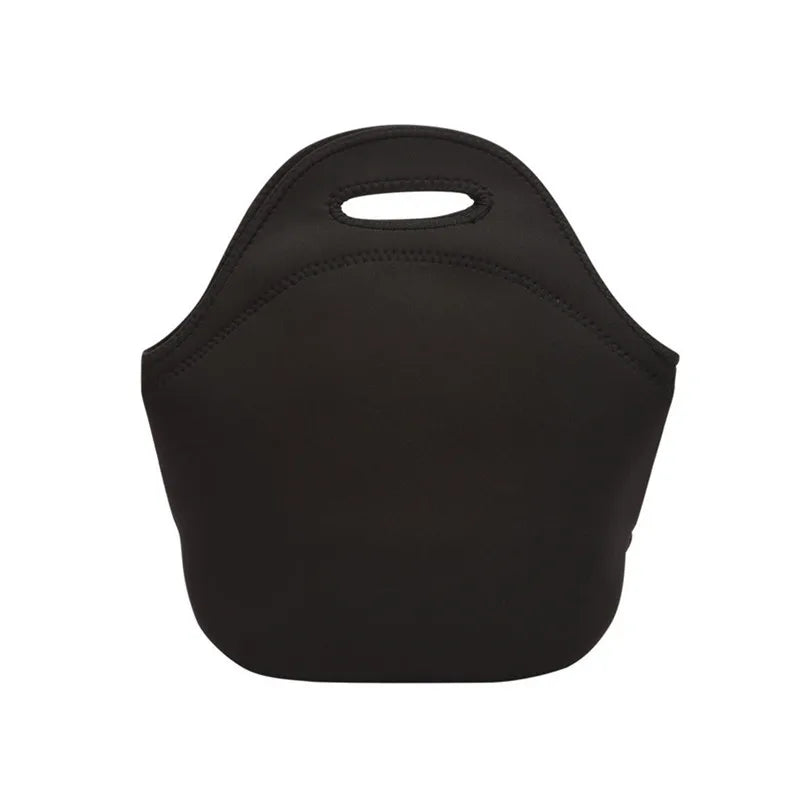 Neoprene Thermal Lunch Bag Waterproof Bento Box Storage Tote Bag