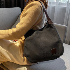 Vintage Canvas Travel Shoulder Totes Bag for Women