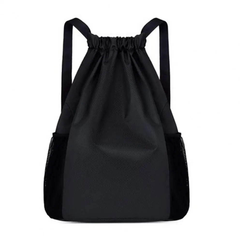 Waterproof Gym Backpack Drawstring Belt Travel Sports Bag