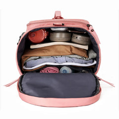 Women's Gym Bag Yoga Travel Luggage Dry Wet Shoulder Handbag Backpack