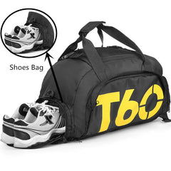 Waterproof Fitness Bag Sport Men Women Outdoor Gym Backpack